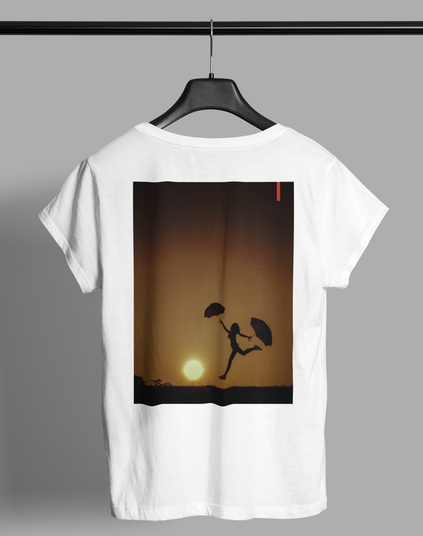 LEAP FOR JOY | BACK PRINT T-SHIRT | WOMEN